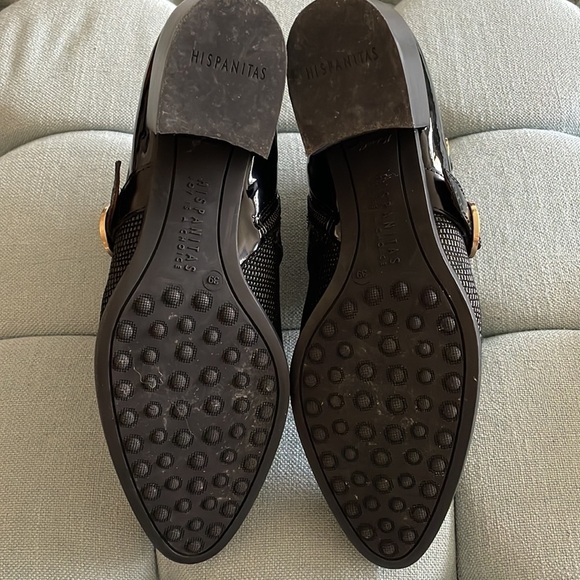 Hispanitas Black Leather Ankle Boots - Picture 12 of 16